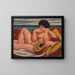 La Sonate - Mark Gertler — ingelijst kunstwerk aan de muur