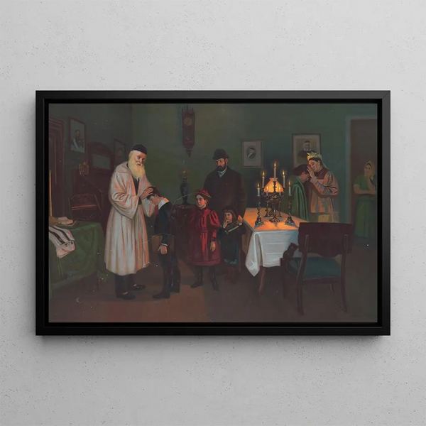 Mark Joffre - Yom Kippur going to the grandparents to get blessed.webp
