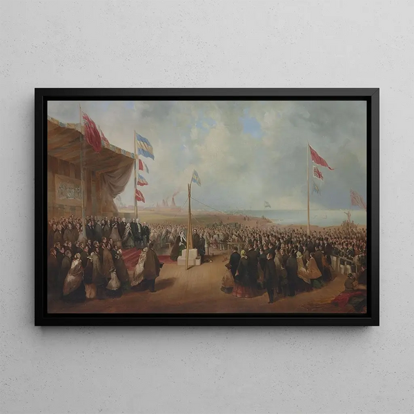 Mark Thompson - The opening of the blast furnaces at Seaham.webp
