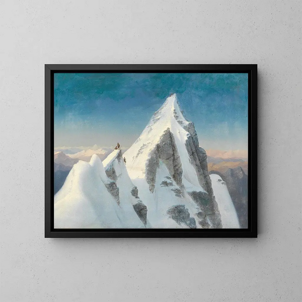 Le Grossglockner - Markus Pernhart — ingelijst kunstwerk aan de muur