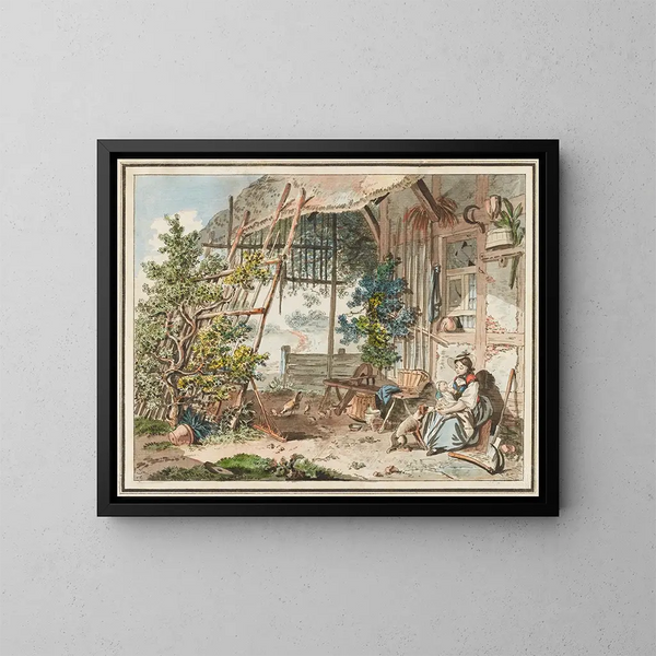 La Bonne Mère - Marquard Wocher — ingelijst kunstwerk aan de muur