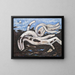 van Drijfhout op de Bagaduce - Marsden Hartley — ingelijst kunstwerk aan de muur