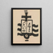 Symboles militaires 3 - Marsden Hartley — ingelijst kunstwerk aan de muur