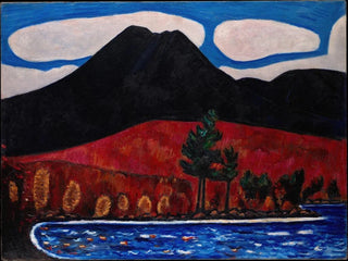 Marsden Hartley - Mt Katahdin Maine Autumn.webp
