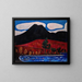 van Mont Katahdin, Maine, herfst - Marsden Hartley — ingelijst kunstwerk aan de muur