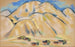 Heuvels van New Mexico - Marsden Hartley — weergave van het kunstwerk