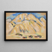 Heuvels van New Mexico - Marsden Hartley — ingelijst kunstwerk aan de muur