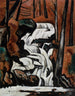 Watervallen van de beek Smelt - Marsden Hartley — weergave van het kunstwerk