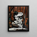 Watervallen van de beek Smelt - Marsden Hartley — ingelijst kunstwerk aan de muur