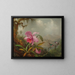 Orchideeën en kolibries - Martin Johnson Heade — ingelijst kunstwerk aan de muur