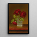 Natuurmoe de rozen - Martin Johnson Heade — ingelijst kunstwerk aan de muur