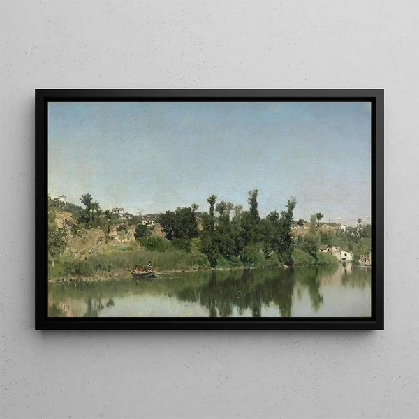 Martin Rico y Ortega - At the edge of the water.webp