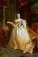 Keizerin Marie-Thérèse - Martin van Meytens — weergave van het kunstwerk