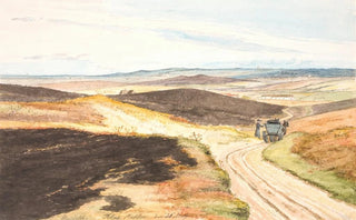 Martinus Rrbye - Hulvej i Tolne bakker Vendsyssel 21 maj 1833.webp