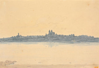 Martinus Rrbye - Viborg Seen from Asmild Klosterhave near Snders.webp