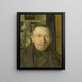 Farmer of Laren, North Holland - Martinus van Regteren Altena — framed artwork on a wall