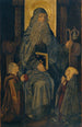 Sint Antonius de Hermiet en de donateurs - Martín Bernat — ingelijst kunstwerk aan de muur