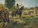 De boer en de rebelse landbouwer - Martín Boneo — weergave van het kunstwerk