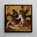 Saint Simon and Judas Martyr - Stefan Lochner — framed artwork on a wall