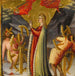 Martyre de Sainte Catherine - Arcangelo di Cola da Camerino — gepresenteerd in een interieur