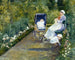 Kinderen in een tuin - Mary Cassatt — weergave van het kunstwerk