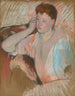 Clarisse - Mary Cassatt — weergave van het kunstwerk