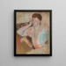 Clarisse - Mary Cassatt — ingelijst kunstwerk aan de muur