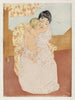 Caresse maternelle - Mary Cassatt — weergave van het kunstwerk