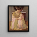 Moeder en kind met een roze sjaal - Mary Cassatt — ingelijst kunstwerk aan de muur