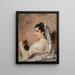 Romeinse meisje - Mary Cassatt — ingelijst kunstwerk aan de muur