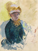 Zelfportret - Mary Cassatt — weergave van het kunstwerk