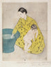 Het bad - Mary Cassatt — weergave van het kunstwerk
