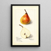 Pyrus communis Worden Seckel - Mary Daisy Arnold — ingelijst kunstwerk aan de muur