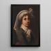 Portret van een meisje - Mary Henry — ingelijst kunstwerk aan de muur