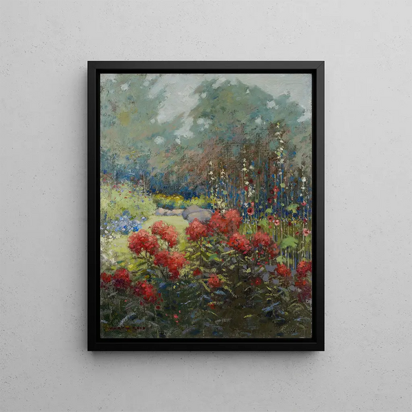 Mary Hiester Reid - A Garden in September.webp