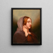 Parel van het rouwproces - Mary Jane Peale — ingelijst kunstwerk aan de muur