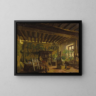 Mary Macmonnies Low - Frederick MacMonnies in his studio.webp