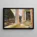 La Terrasse du domaine MacMonnies à Giverny - Mary Macmonnies Low — ingelijst kunstwerk aan de muur