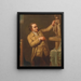 Joseph Nollekens - Mary Moser — ingelijst kunstwerk aan de muur