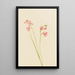 Orchidée rose des prés - Mary Vaux Walcott — ingelijst kunstwerk aan de muur