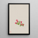 Primevère Primula angustifolia - Mary Vaux Walcott — ingelijst kunstwerk aan de muur