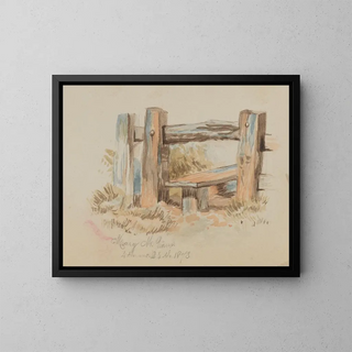 Style - Mary Vaux Walcott — ingelijst kunstwerk aan de muur