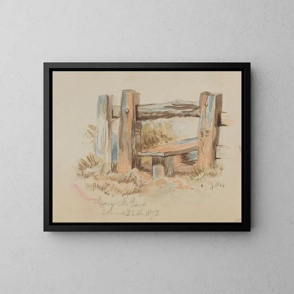 Style - Mary Vaux Walcott — ingelijst kunstwerk aan de muur