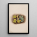 Orpin geel Sedum stenopetalum - Mary Vaux Walcott — ingelijst kunstwerk aan de muur