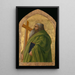 Saint André - Masaccio — ingelijst kunstwerk aan de muur