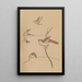 Choju ryakugashiki Pl27 - Masayoshi Kitao — framed artwork on a wall