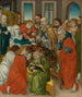 De Dood van de Maagd - Meester van het Kruisigingsdriehoekje — weergave van het kunstwerk
