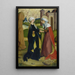 La Visitation - Maître de l'Autel de Pfullendorf — ingelijst kunstwerk aan de muur