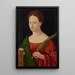 Sint Catharina van Alexandrië - Meester van de Twaalf Apostelen — ingelijst kunstwerk aan de muur