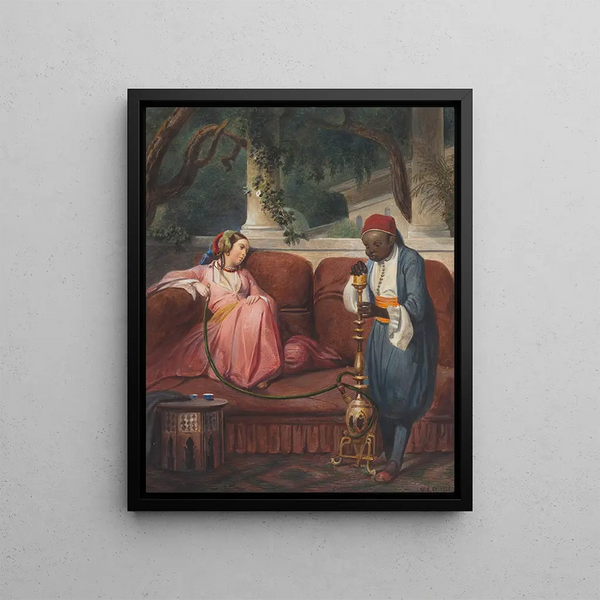 Master VCD - Oriental Woman With A Waterpipe.webp